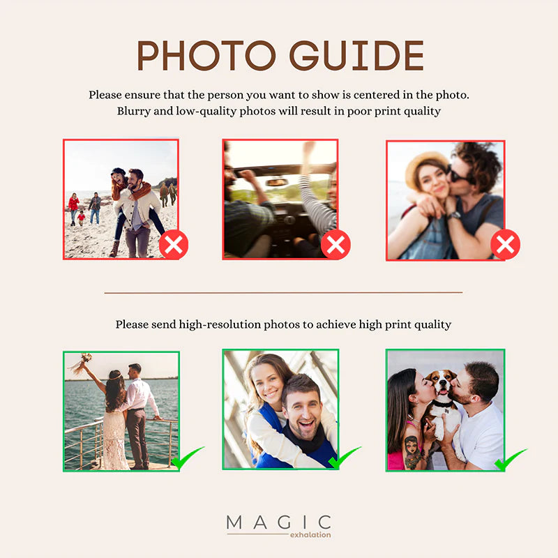 Personalized Acrylic Plaque with Custom Song and LED Night Light